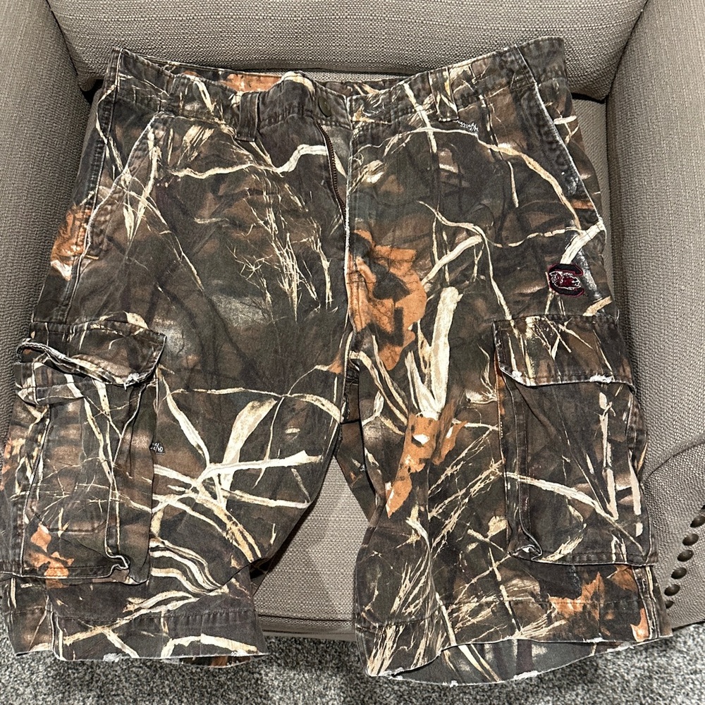 Camouflage Cargo Men Shorts